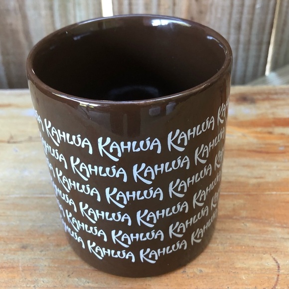 Kahlua Liqueur Brown & White Logo Mug by Kiln Craft Staffordshire England 10oz - Picture 2 of 8